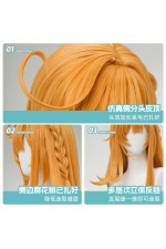 1/3 Delusion Genshin Impact Escoffier Orange Cosplay Wig